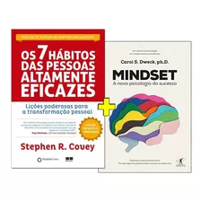 Livro Mindset + Os 7 Hábitos Das Pessoas Altamente Eficazes