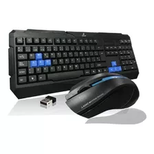 Kit De Teclado Y Mouse Inalambrico En Español Tipo Gamer 