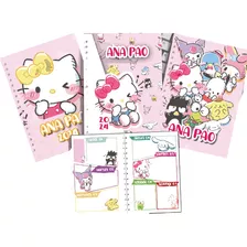 Agenda Hello Kitty Incluye Stickers