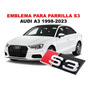 Emblema Para Parrilla S3 Audi S3 2000-2023