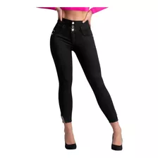 Jeans Dama Seven Colombiano Levanta Pompa Mujer 