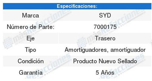 Amortiguadores Suspension Gas Ford Windstar 95 A 04 Foto 2