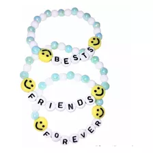 Kit De Pulseiras Miçangas Best Friends Forever