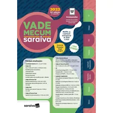 Vademecum 2021 Tradicional Saraiva 32 Ed Segundo Semestre