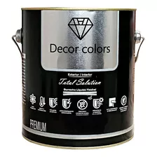 Tinta Emborrachada Decor Colors 3,6lts - Cor Branco Acabamento Brilhante Cor Athena