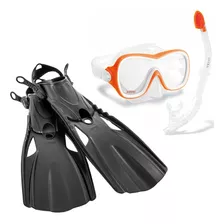 Kit Deportivo De Natación Y Buceo Intex 55658 Waver Rider