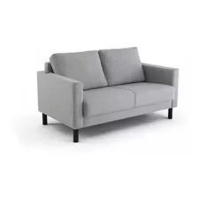 Sofa Oslo 2 Cuerpos, Color Gris, Excelente Calidad - Ártico