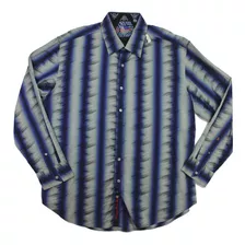 Camisa Robert Graham Distortion Para Hombre Talla 3xl