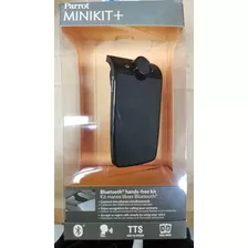 Manos Libres Parrot Minikit Plus + Bluetooth Para El Auto Color Negro