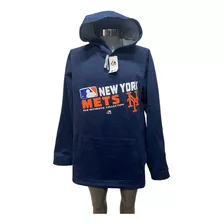 Sudadera Hoodie Original Mlb Beisbol Mets De Nueva York