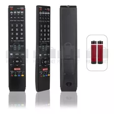 Control Remoto Pantalla Sharp Netflix Smart Tv Led Lcd Hdtv