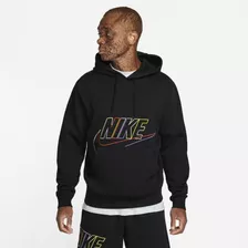 Sudadera Para Hombre Nike Club Fleece+ Negro 