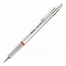 Rotring Rapid Pro Portaminas, Plateado Cromado, 0.5 Mm Color Plateado Cromado