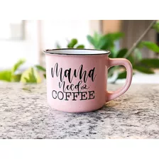 Taza Para Mamá Con Elegante Caja De Regalo, Mamá Necesita Ca