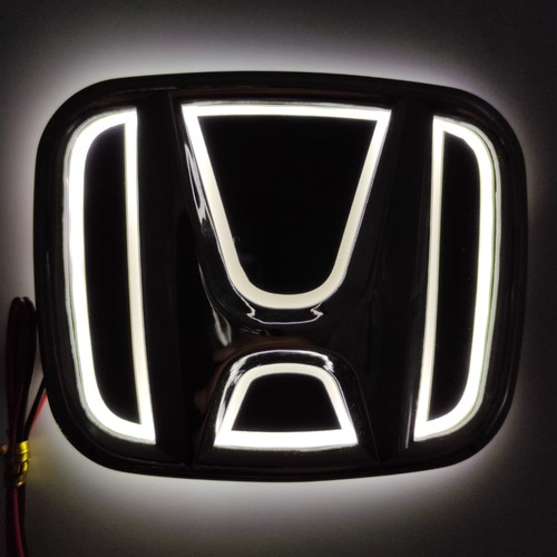 Logotipo Led Para Honda Emblema 5d Foto 7