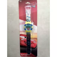 Reloj Digital Disney Cars Con Pila