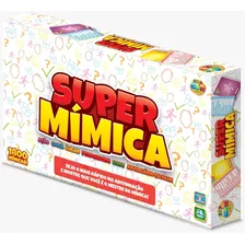 Jogo Tabuleiro Super Mímica Educativo Brinquedo Infantil