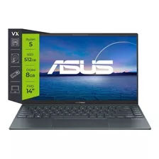 Notebook Asus Zenbook 14 Um425qa R5 5600h 8g Ssd 512g Venex