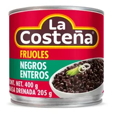 Frijoles Negros Enteros X400gr La Costeña