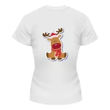 Playera Navidad Reno Naz