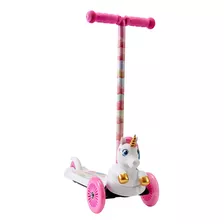 Patineta Scooter Monopatín Niños 3+ Unicornio 3d 3 Ruedas