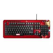 Teclado Xtech Edición Iron Man Xtk-m401im