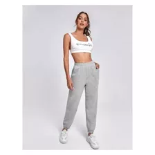 Pantalón Joggers Mujer, Gris - Deportivo