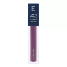 Labial Liquido Matte Total Etienne 10/l Color Lila