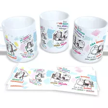 Caneca Enfermagem Personalizada Flork