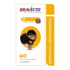 Bravecto Perro 2-4,5kg Envio Gratis.antigarrapatas Antipulga