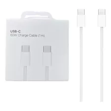 Cabo Para iPhone 15 Usb-c 60w Turbo 1m Original Nf-e Promo