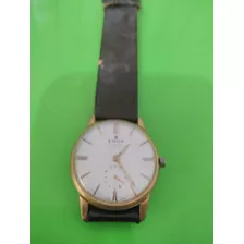 Edox Bañado En Oro Automatico