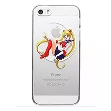 Case Transparente Sailor Moon Para iPhone 5 / 5s / Se