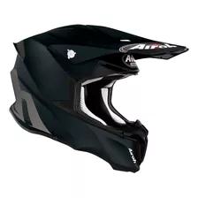 Capacete Motocross Airoh Twist 2.0 Color Preto Fosco Lançame