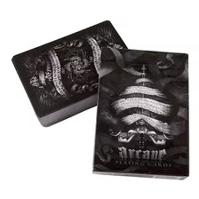 Baraja De Cartas Arcane Black Ellusionist