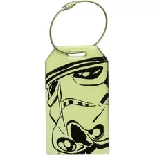 Etiqueta Aluminio Para Maletas Equipaje Storm Trooper Star W