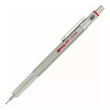 Rotring 600 Mechanical Pencil, 0.7 Mm, Silver Barrel