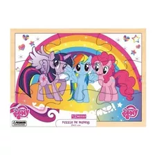 Puzzle My Little Pony De Madera 21x29cm 9pz Hasbro +3