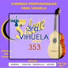 Cuerda 3ra Nylon Para Guitarra Acústica Selene 353