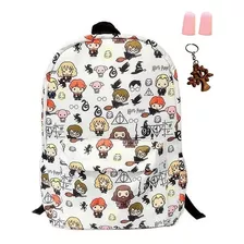 Nova Mochila Casual De Anime Harry School Student Bag