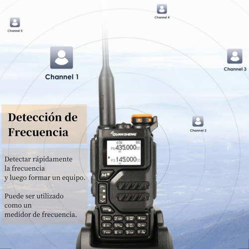 Radios Wokitokis Ptt, 5 W, Am/fm, Uhf/vhf, 50-600 Mhz, Tipo Foto 4