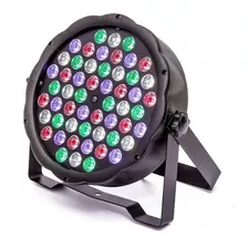 10 Canhao Refletor Par 64 54 Leds Rgbw Dmx Digital 3w Strobo