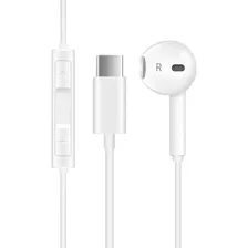 Auriculares Earphone Microfono Manoslibres Y Cable Tipo C