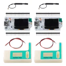 Diymall 2 Sets 915mhz Esp32 Lora V3 Wifi+ble Junta De Desar.