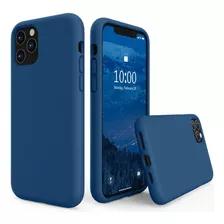 Funda Silicona Cubre Abajo Con Felpa Para iPhone 11 Pro Max 