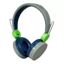 Audífonos Dj Bluetooth Ginga Urban Gi17adj01 Color Gris