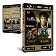 O Hobbit - A Trilogia Em Dvd (vs Estendida)