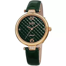 Reloj De Pulsera Para Mujer Correa De Piel Suave Movimiento