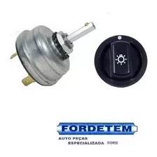 Botao + Interruptor Farol Ford F1000/ F4000 Anos 93 Á 98