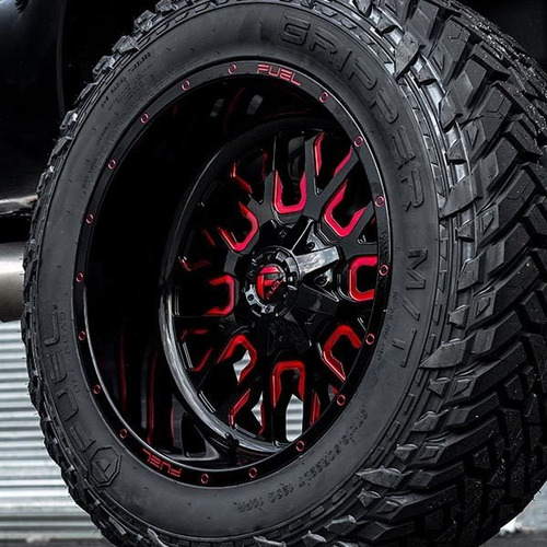 Rin D612-stroke 22x12 8x170 Et -44 Ford F250 Super Dutty Foto 4